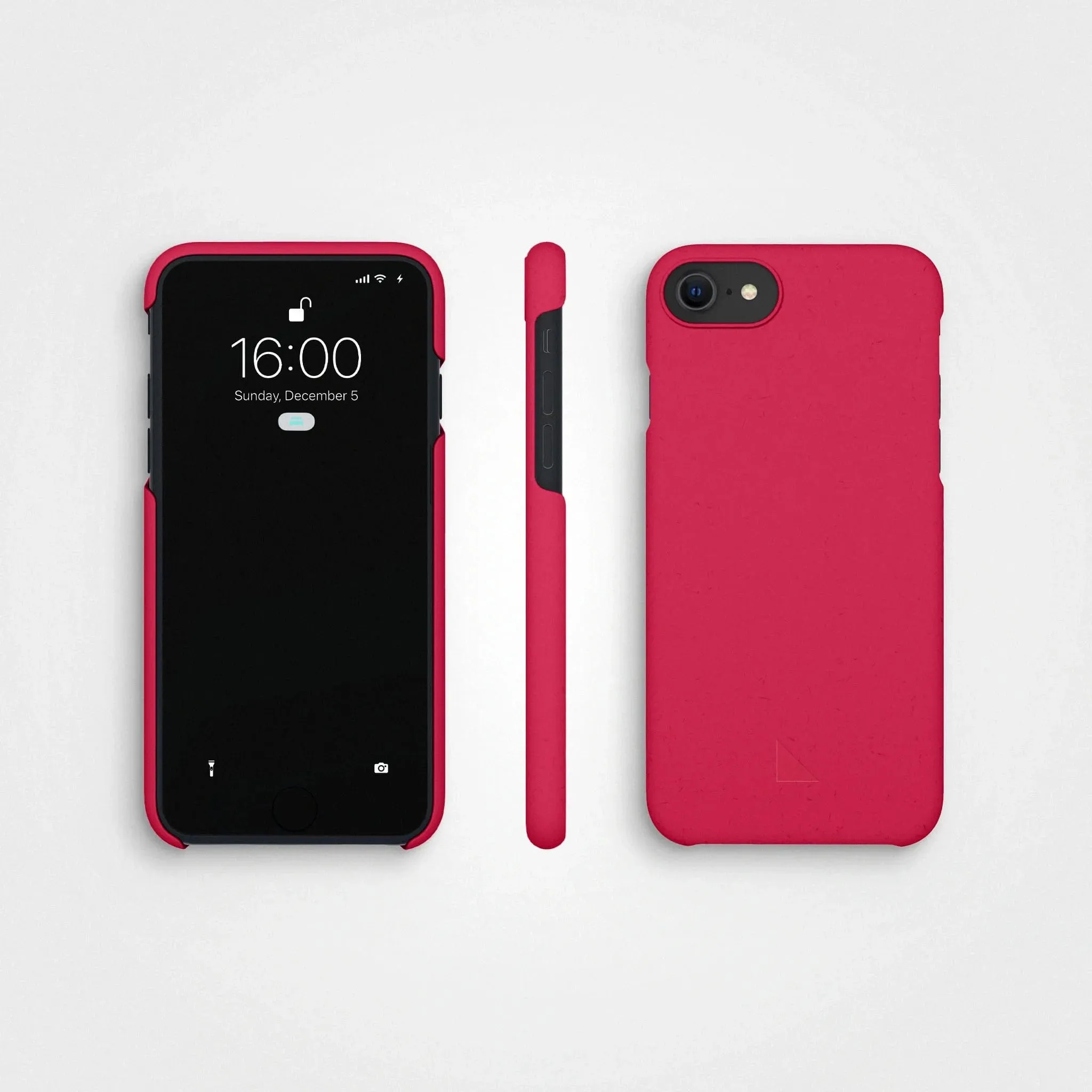 Plant-based phone case | Pomegranate red