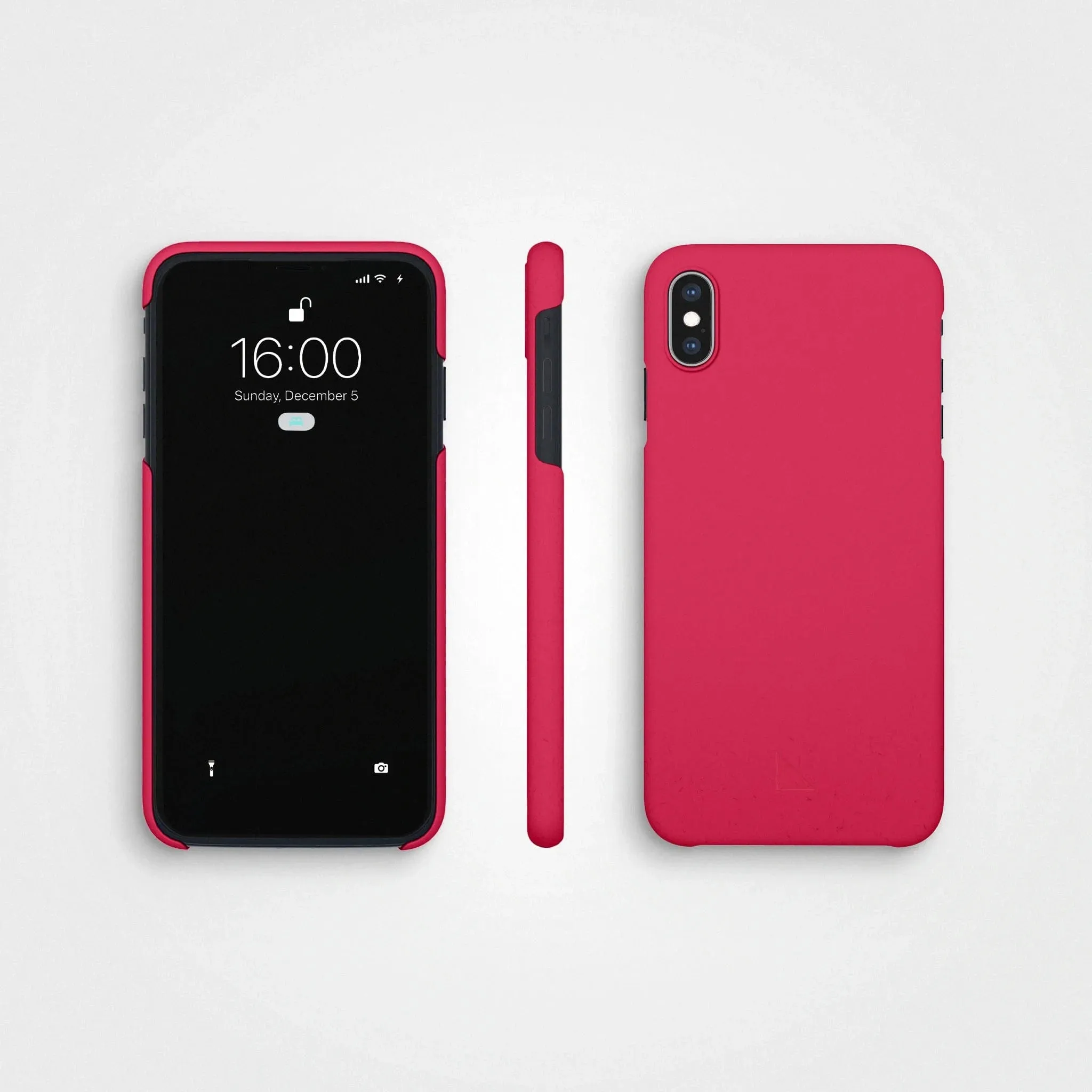 Plant-based phone case | Pomegranate red