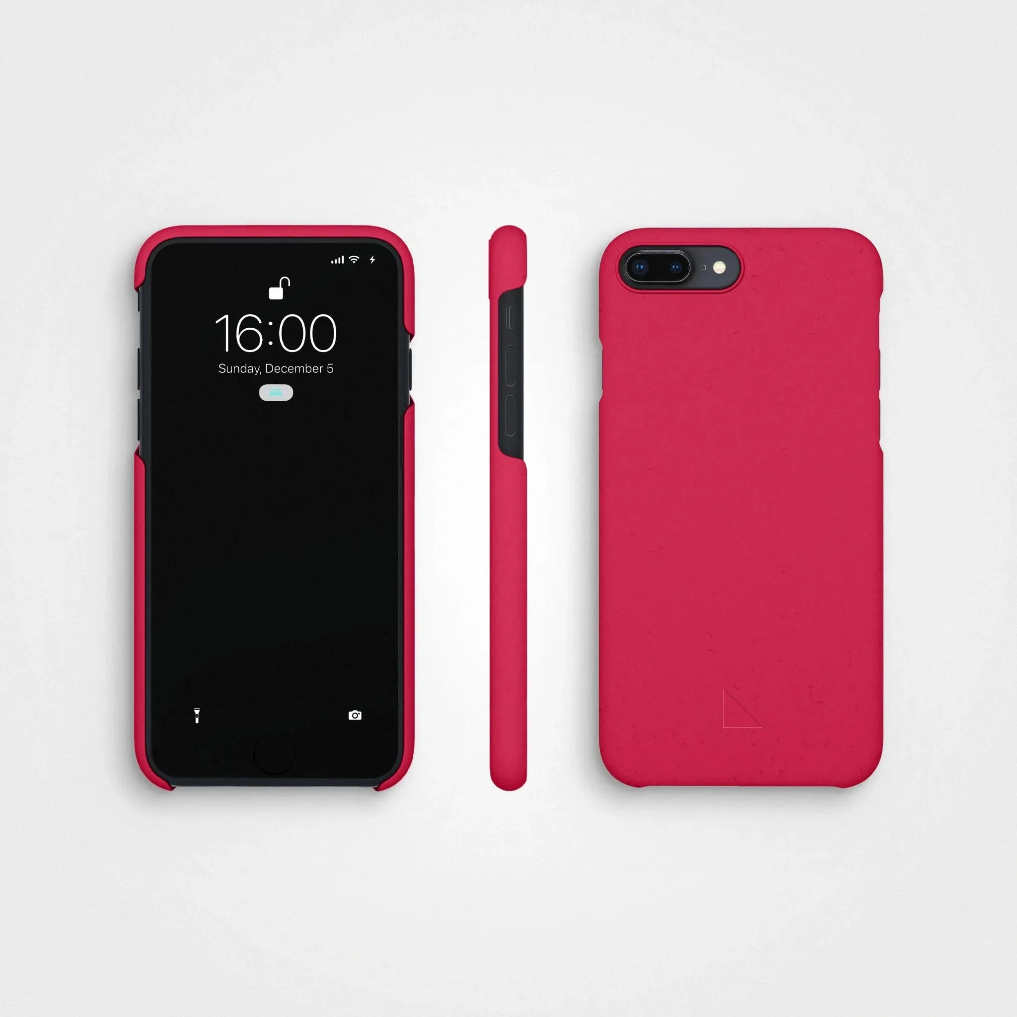 Plant-based phone case | Pomegranate red