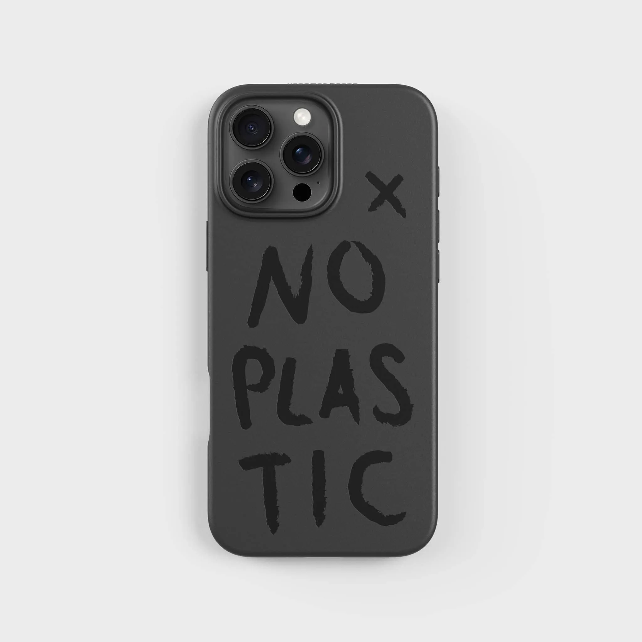 Plant-based phone case - Up to 3m Drop Protection | No Plastic, Black - PLNTPRTCT™