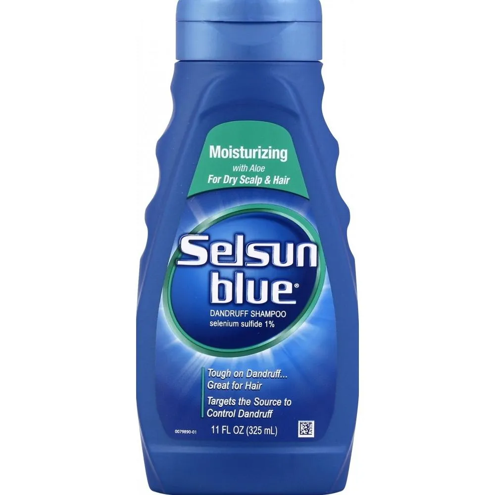 Selsun Blue Mositurizing with Aloe Dandruff Shampoo 11 oz