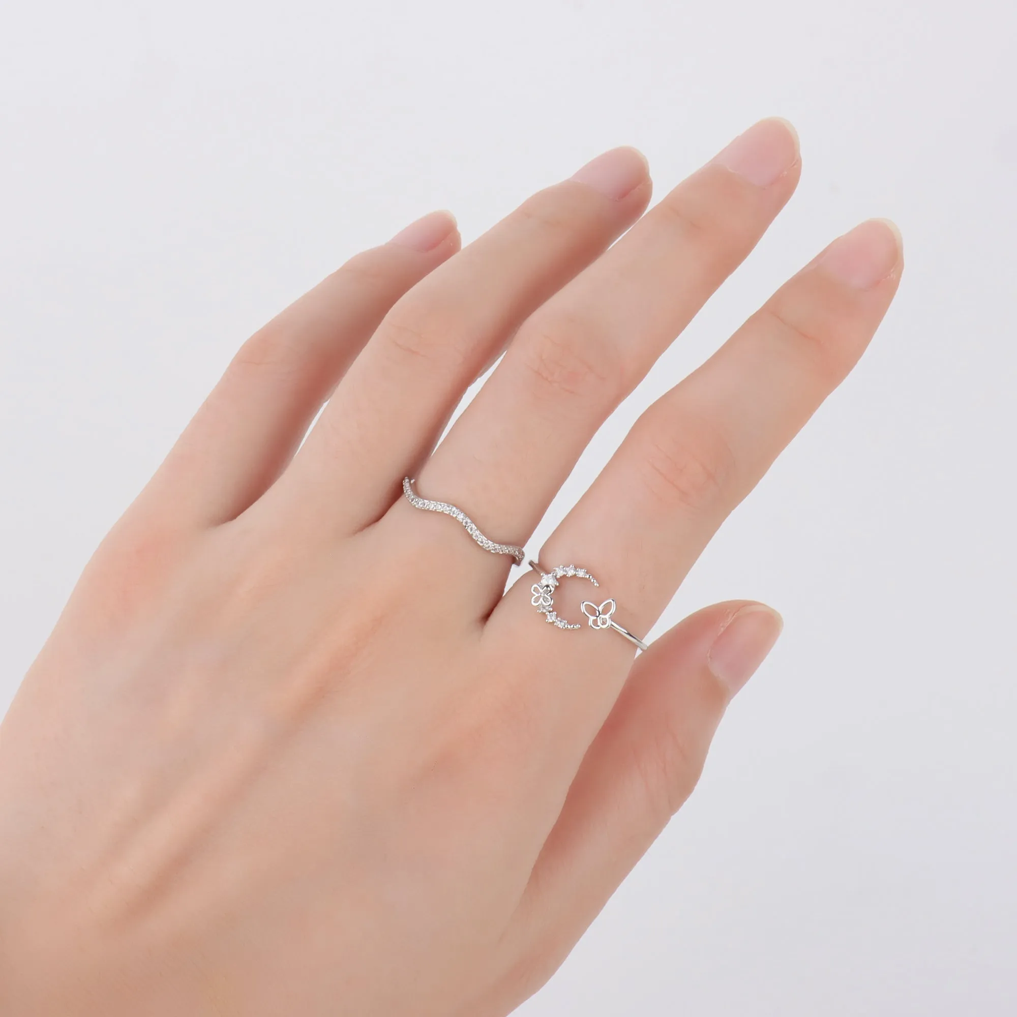 Shiny Wavy Ring