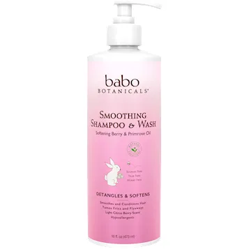 Smoothing Shampoo & Wash by Babo Botanicals