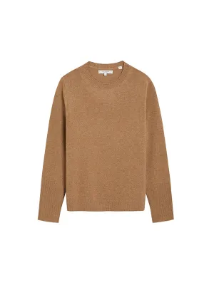 The Boxy Jumper in Camel