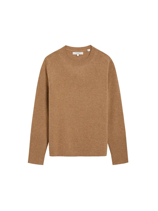 The Boxy Jumper in Camel