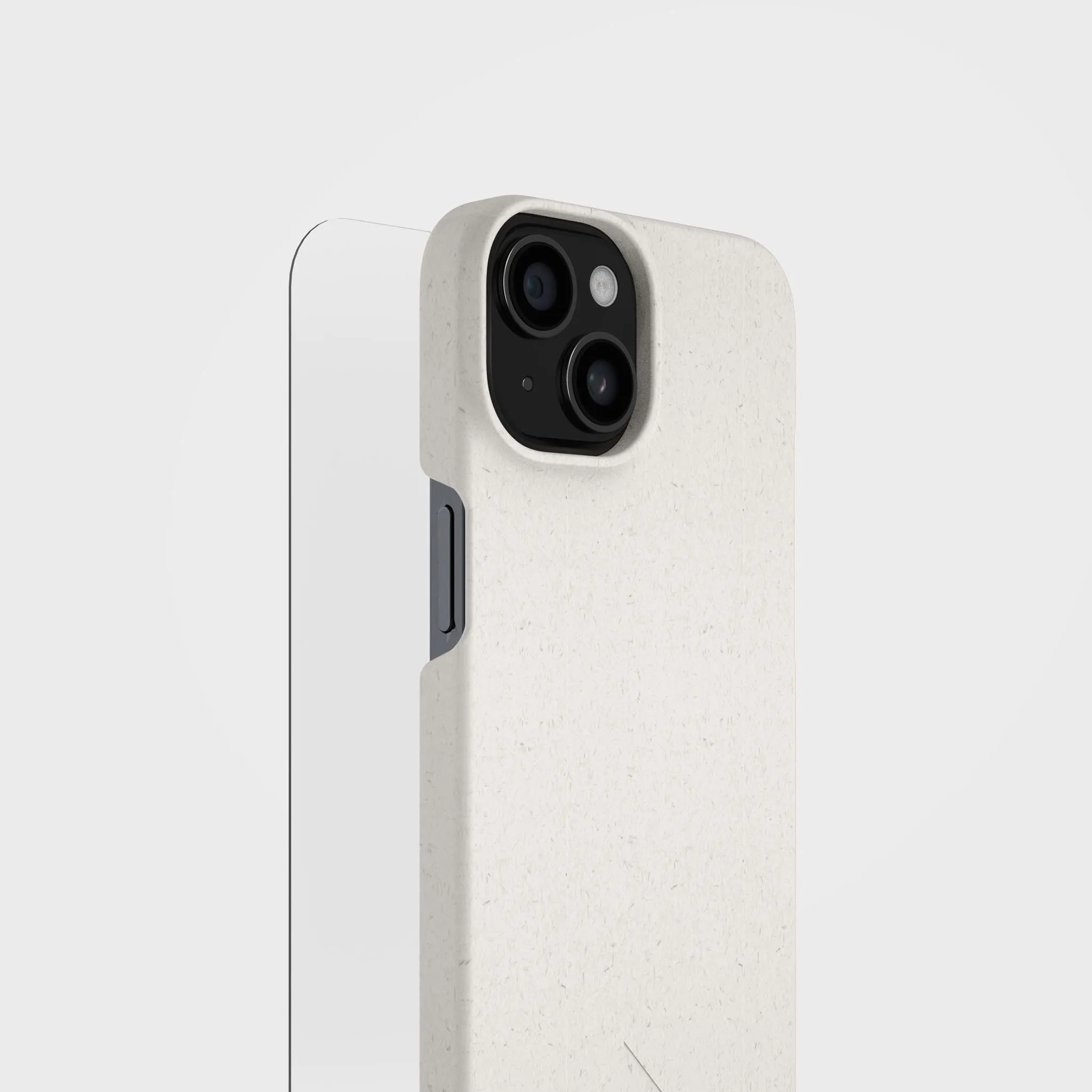 Vanilla White Phone Case & Screen Protection Bundle | Free Cable worth €30