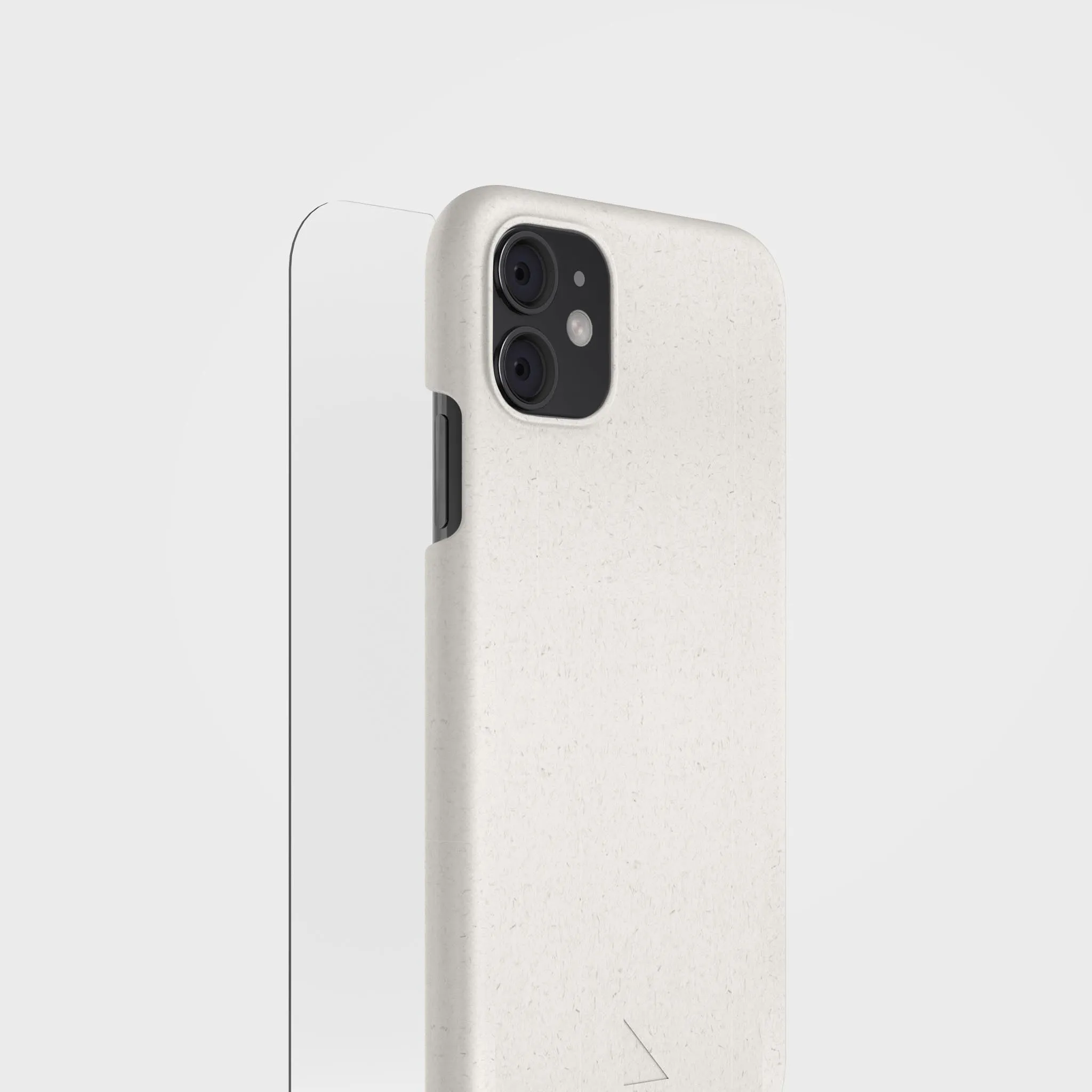 Vanilla White Phone Case & Screen Protection Bundle | Free Cable worth €30